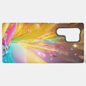 Coque Samsung Galaxy Golden Crystal Burst Phone Case (Verso Horizontal)