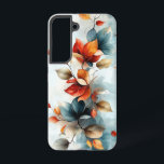 Coque Samsung Galaxy Golden Flame<br><div class="desc">Des pétales de fleurs disposées comme des flammes léchant vers le haut.</div>