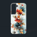 Coque Samsung Galaxy Golden Flame<br><div class="desc">Des pétales de fleurs disposées comme des flammes léchant vers le haut.</div>