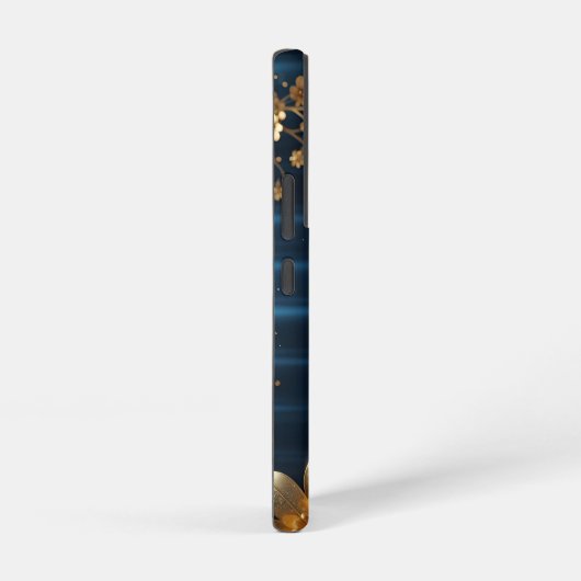 Coque Samsung Galaxy Golden Flowers (Côté droit)