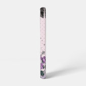 Coque Samsung Galaxy Goth Coquette Cat Phone Case – Pink & Black  (Côté gauche)