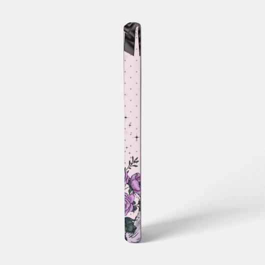 Coque Samsung Galaxy Goth Coquette Cat Phone Case – Pink & Black  (Côté gauche)