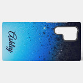 Coque Samsung Galaxy Gradient de galaxie néon (Verso Horizontal)
