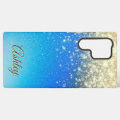Coque Samsung Galaxy Gradient de galaxie néon (Verso Horizontal)
