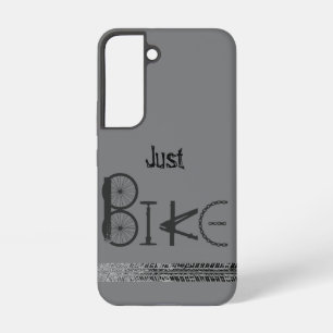 Coque Samsung Galaxy Graffiti « Just Bike » fait de pièces de vélo et d