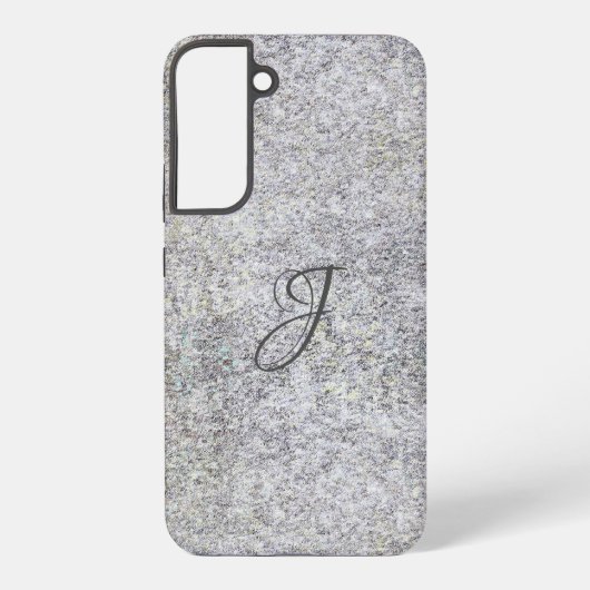 Coque Samsung Galaxy Granit noir (Verso)