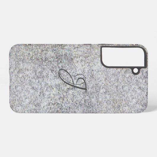 Coque Samsung Galaxy Granit noir (Verso Horizontal)