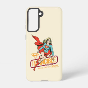 Coque Samsung Galaxy Graphique rétro-invincible Supergirl