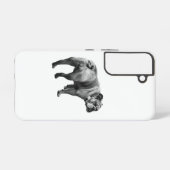 Coque Samsung Galaxy Graphite doux, Garde stable (Verso Horizontal)