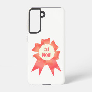 Coque Samsung Galaxy Gratitude Numéro Une maman lauréat du prix ruban