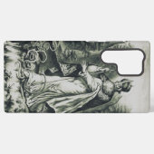 Coque Samsung Galaxy Gravure vintage de Saint Patrick bannissant les se (Verso Horizontal)