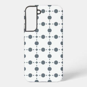 Coque Samsung Galaxy Gray Polka Dots, Polka Dot Pattern, Dots