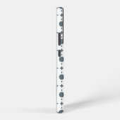 Coque Samsung Galaxy Gray Polka Dots, Polka Dot Pattern, Dots (Côté droit)