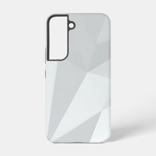 Coque Samsung Galaxy Gray Polygon Geometric Minimal (Verso)