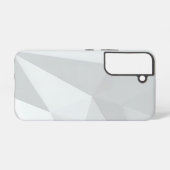 Coque Samsung Galaxy Gray Polygon Geometric Minimal (Verso Horizontal)