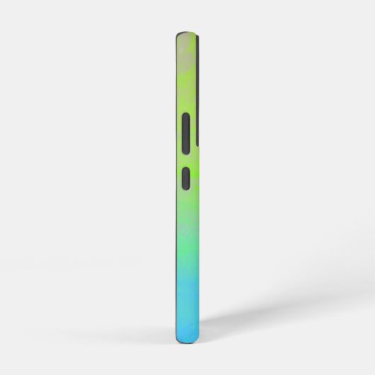 Coque Samsung Galaxy Green Blue Gradient Minimal (Côté droit)