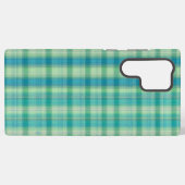 Coque Samsung Galaxy Green & Blue Preppy Pattern Phone Case (Verso Horizontal)
