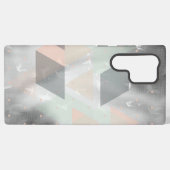 Coque Samsung Galaxy Grey, Pêche et Motif vert tendance (Verso Horizontal)