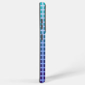 Coque Samsung Galaxy Grille de pixels de dégradé (Côté droit)