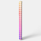 Coque Samsung Galaxy Grille de pixels de dégradé (Verso Horizontal)