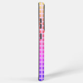 Coque Samsung Galaxy Grille de pixels de dégradé (Côté droit)