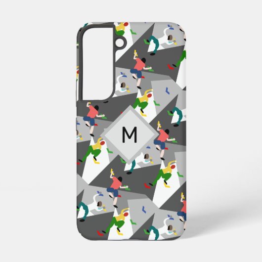 Coque Samsung Galaxy Grimpe intérieure Monogramme (Verso)
