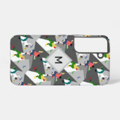 Coque Samsung Galaxy Grimpe intérieure Monogramme (Verso Horizontal)