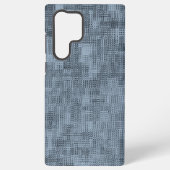 Coque Samsung Galaxy Gris textiles (Verso)