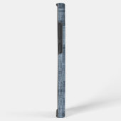 Coque Samsung Galaxy Gris textiles (Côté droit)