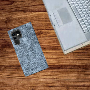 Coque Samsung Galaxy Gris textiles