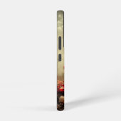 Coque Samsung Galaxy Grunge Goth Roses rouges et jardin du crâne (Côté droit)