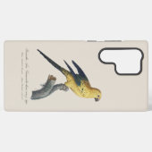 Coque Samsung Galaxy Guarouba dans fils jeune âge / Sun parakeet (Verso Horizontal)