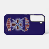 COQUE SAMSUNG GALAXY GUERRIER, POUR LA FOI - (Verso Horizontal)