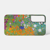 Coque Samsung Galaxy Gustav Klimt - Jardin des fleurs (Verso Horizontal)