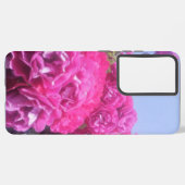 Coque Samsung Galaxy h Belle fleur Rose (Côté gauche)