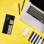 Coque Samsung Galaxy H. Métal Translucide-Wht<br><div class="desc">Ce texte graphique,  affiché en lettres brumeuses,  en noir,  gris et blanc,  est un terme (de rue),  qui suggère,  un besoin immédiat,  pour la connaissance,  et la sagesse-aussi,  est un jeu de mots éducatif,  pour l'enseignement supérieur.</div>