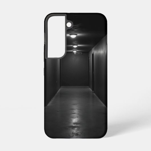 Coque Samsung Galaxy Hall sombre en perspective (Verso)
