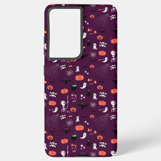 Coque Samsung Galaxy Halloween (Verso)