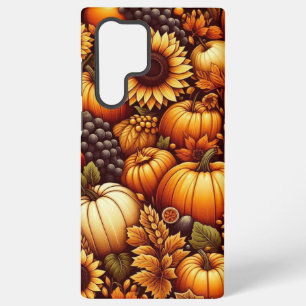Coque Samsung Galaxy Halloween/automne/pomme de terre/potiron