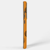 Coque Samsung Galaxy Halloween boho Zentangle ® inspiré citrouille Auto (Côté droit)