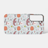 Coque Samsung Galaxy Halloween effrayant (Verso Horizontal)