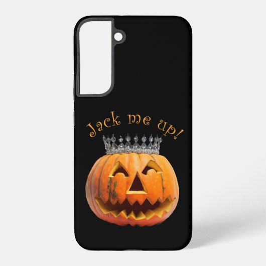 Coque Samsung Galaxy Halloween "Jack Me Up" (Verso)