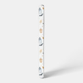 Coque Samsung Galaxy Halloween Pumpkins and Ghosts Pattern (Côté gauche)