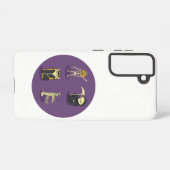 Coque Samsung Galaxy Halloween Squelette Dracula Mummy Griffe Reaper (Verso Horizontal)
