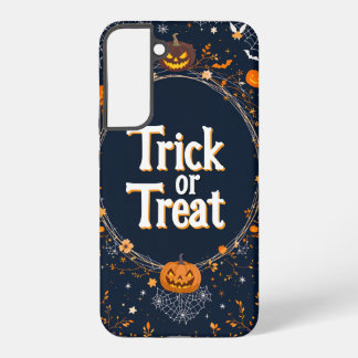 Coque Samsung Galaxy Halloween Trick or Treat Pumpkin Design