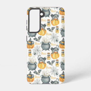 Coque Samsung Galaxy Halloween Whimsical Cauldron et Motif de chats