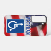 Coque Samsung Galaxy Handicap Handicap Vétérinaire États-Unis (Verso Horizontal)