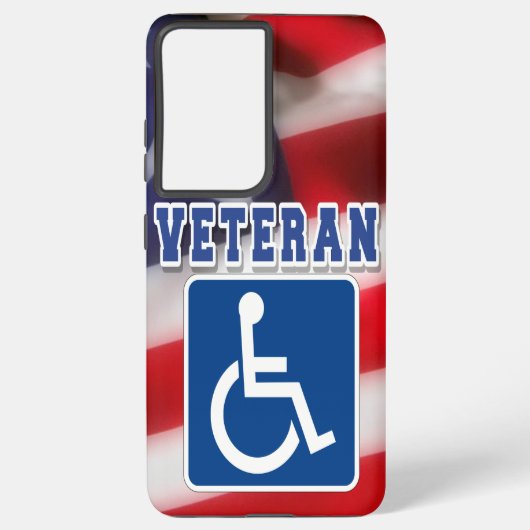 Coque Samsung Galaxy Handicap Handicap Vétérinaire États-Unis (Verso)