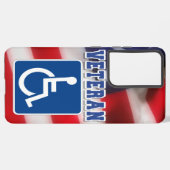 Coque Samsung Galaxy Handicap Handicap Vétérinaire États-Unis (Verso Horizontal)