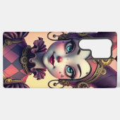 Coque Samsung Galaxy Harlequin Steampunk (Verso Horizontal)